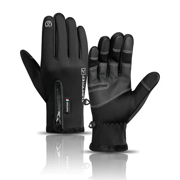 GloveGuard waterdichte winterhandschoenen - zwart/grijs - Unisex