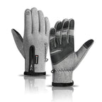 GloveGuard waterdichte winterhandschoenen - zwart/grijs - Unisex