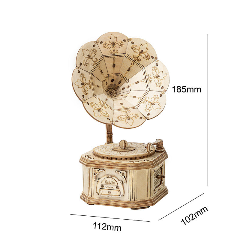 3D Houten Puzzel Bouwset - Creatieve DIY Decoratie van Natuurhout