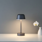 Scandinavische Moderne Tafellamp – Minimalistisch Design – Donkergroen, Rood, Geel of Bruin