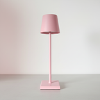 NordGlow – draadloze oplaadbare tafellamp aluminium - Scandinavisch design