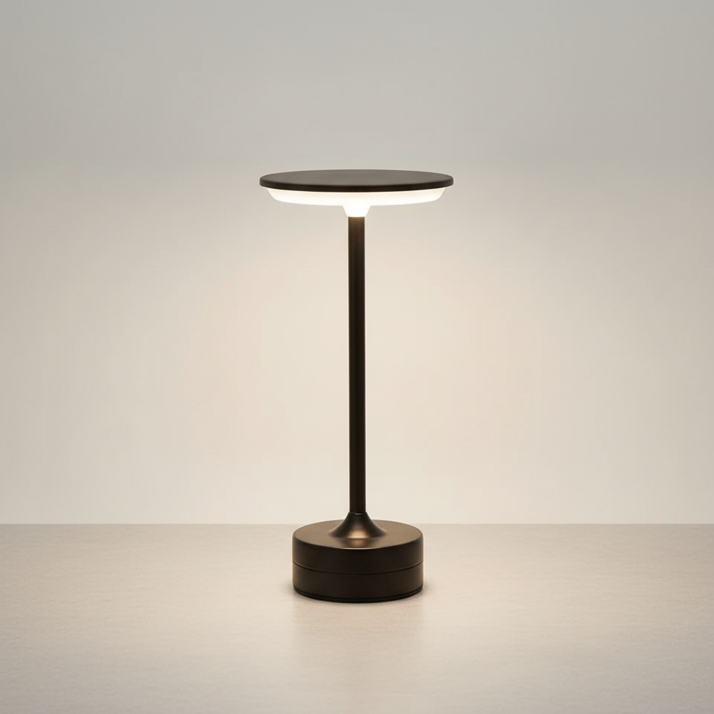 GlowyLux Tafellamp – moderne draadloze LED tafellamp, USB oplaadbaar