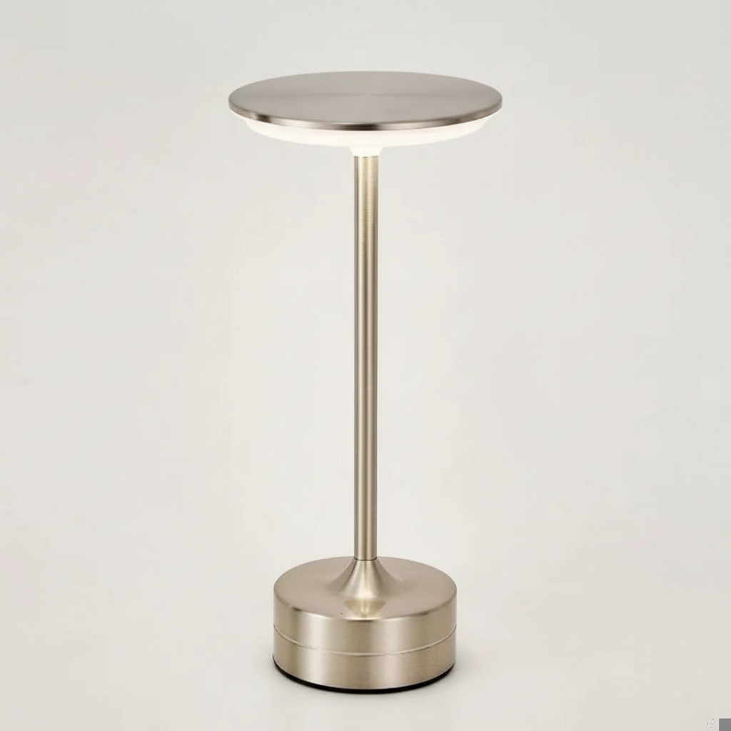 GlowyLux Tafellamp – moderne draadloze LED tafellamp, USB oplaadbaar