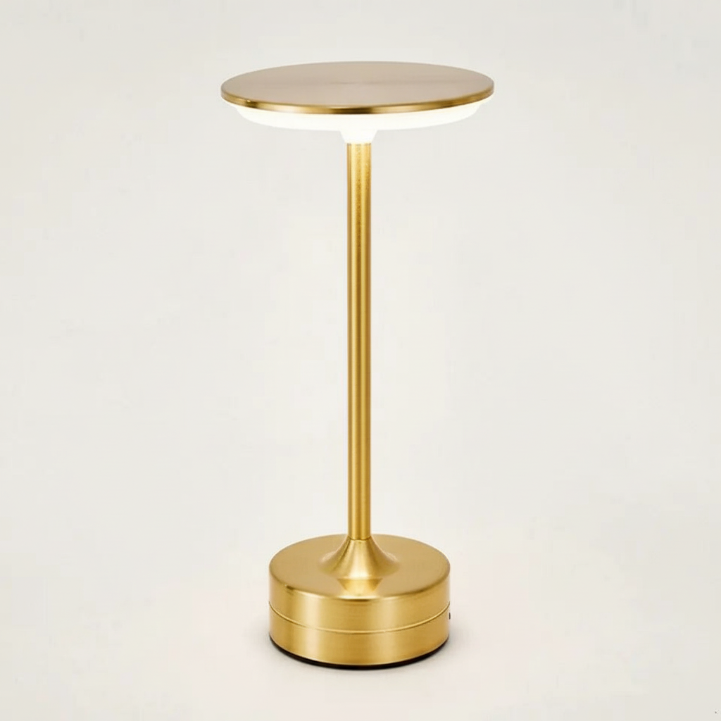 GlowyLux Tafellamp – moderne draadloze LED tafellamp, USB oplaadbaar