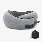 Travel Neck Pillow Non-Deformed Airplane Pillow Travel Neck Cushion Durable U-Shaped Travel Memory Cotton Nap Neck Pillow