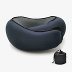Travel Neck Pillow Non-Deformed Airplane Pillow Travel Neck Cushion Durable U-Shaped Travel Memory Cotton Nap Neck Pillow