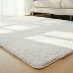 SoftLuxe - Fluffy wit vloerkleed voor woonkamer & slaapkamer