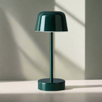 Scandinavische Moderne Tafellamp – Minimalistisch Design – Donkergroen, Rood, Geel of Bruin