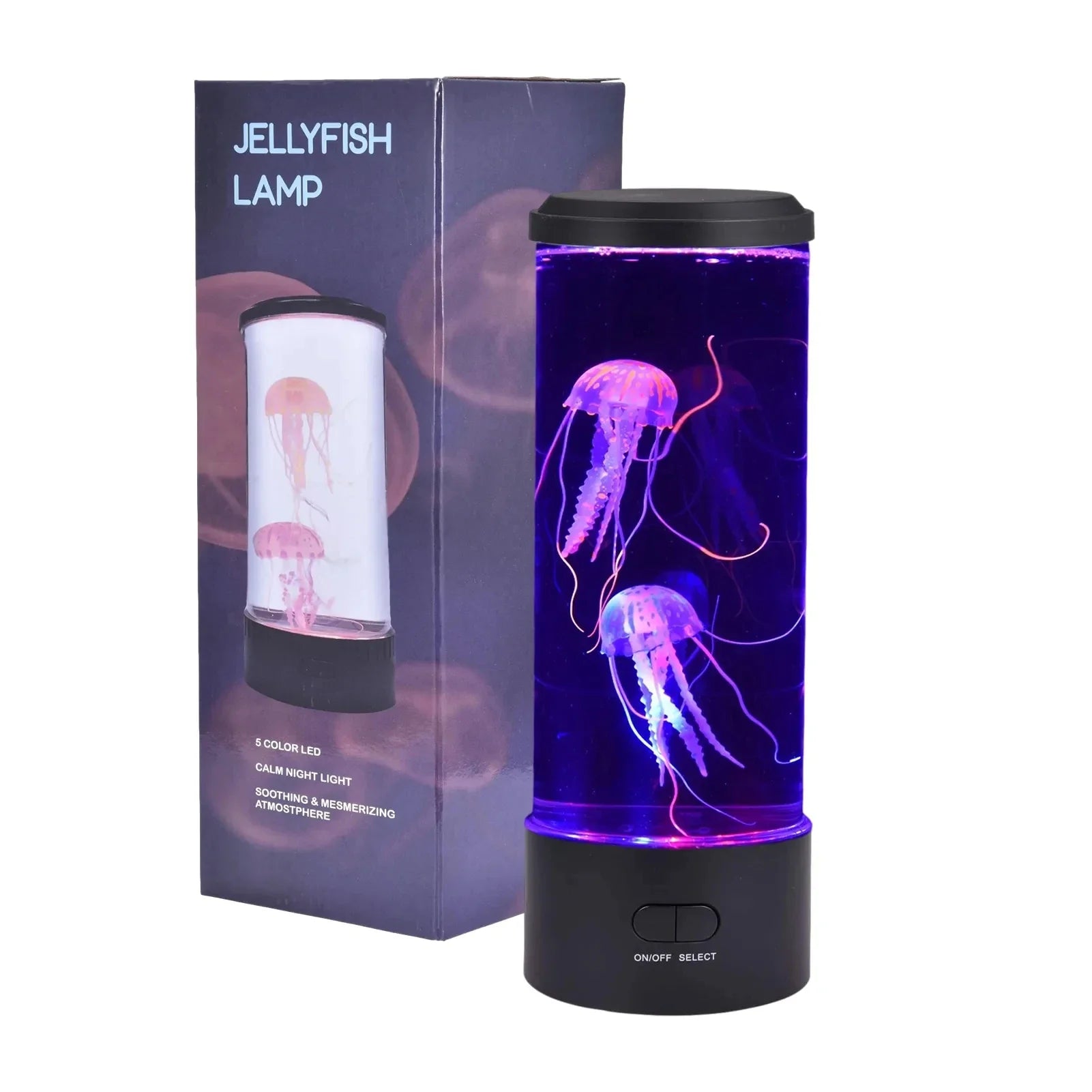 KwallenLamp - Aquarium Sfeerverlichting - 5 Kleuren - USB nachtlamp