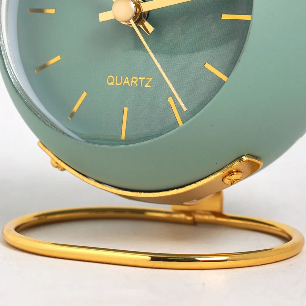 Minimalistische Wekker – Stille Klok met Licht - Scandinavisch design