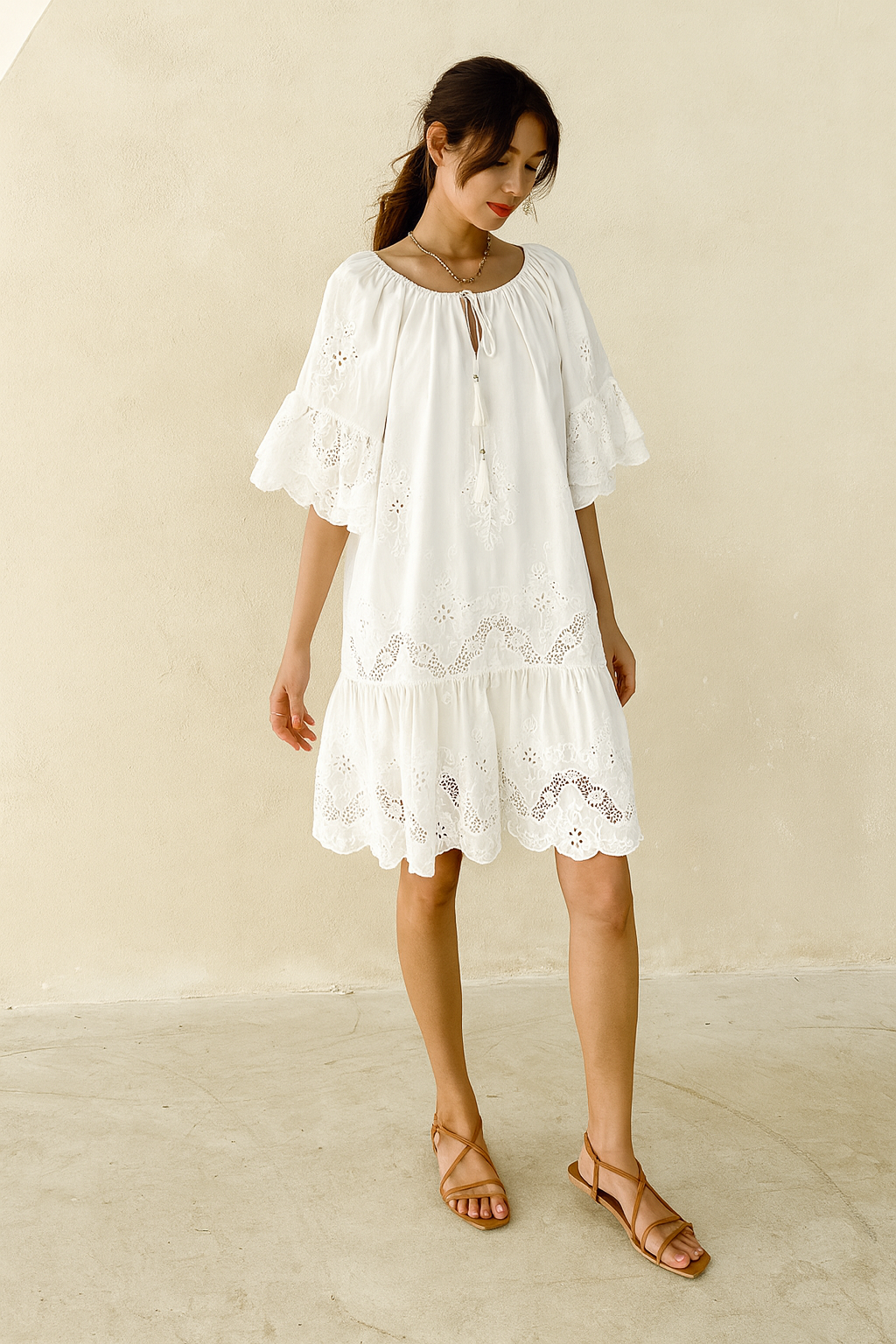 MATHILDE | Broderie Jurk