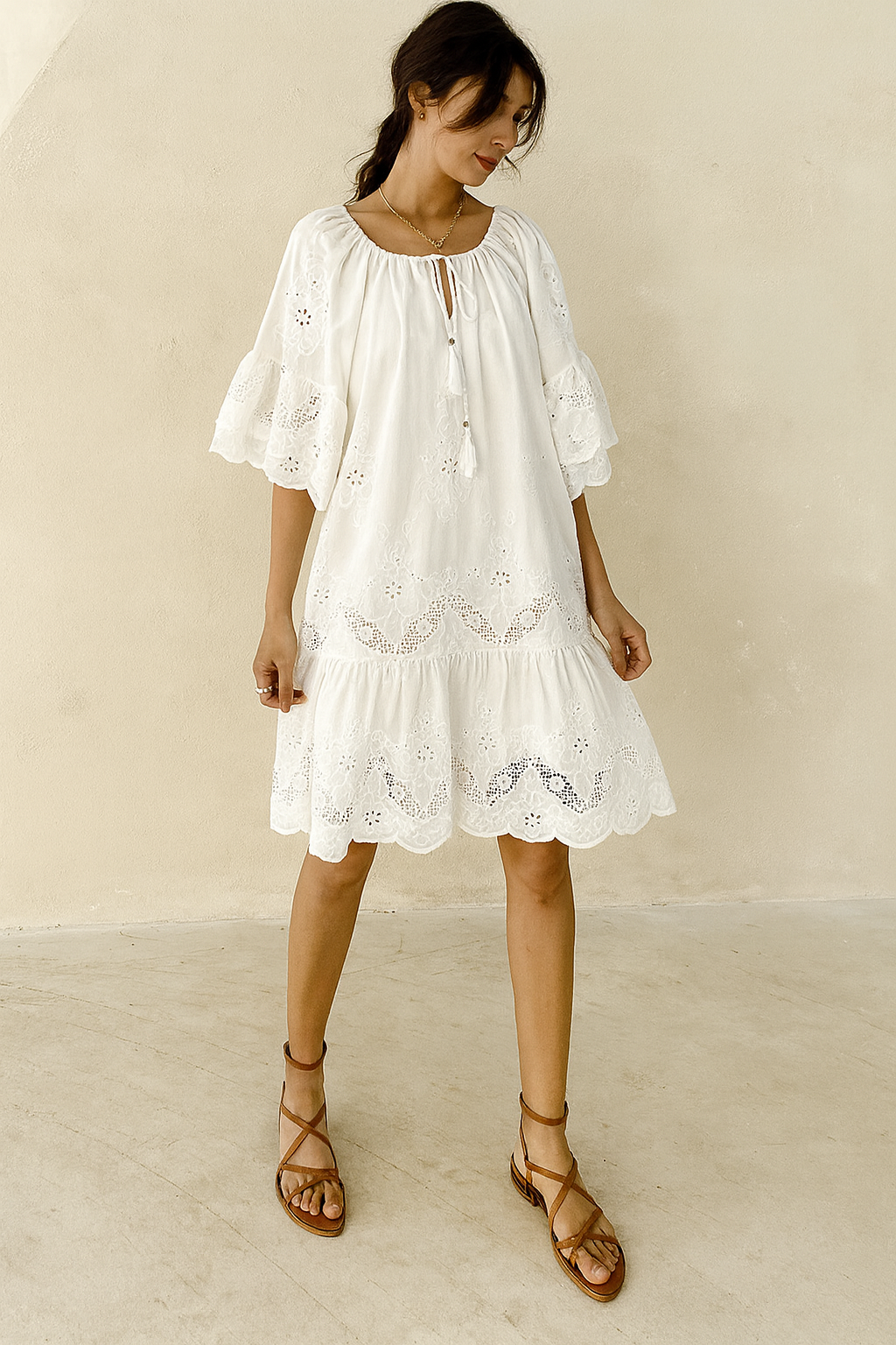 MATHILDE | Broderie Jurk
