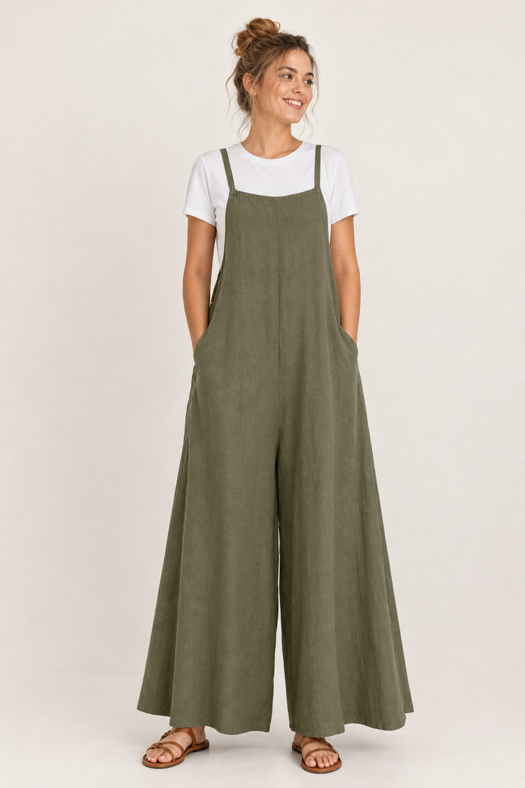 NINA | Linnen Jumpsuit