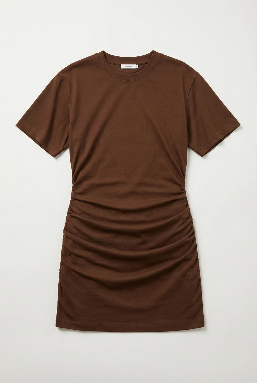 LINA | Dames bodycon mini-jurk met geplooide taille