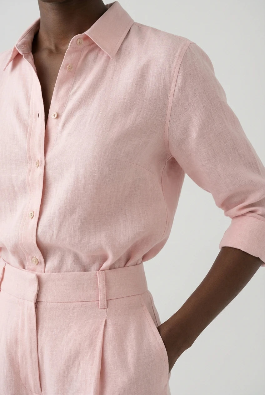 MAYA | Dames set met lange mouwen en wijde enkelhoge pantalon