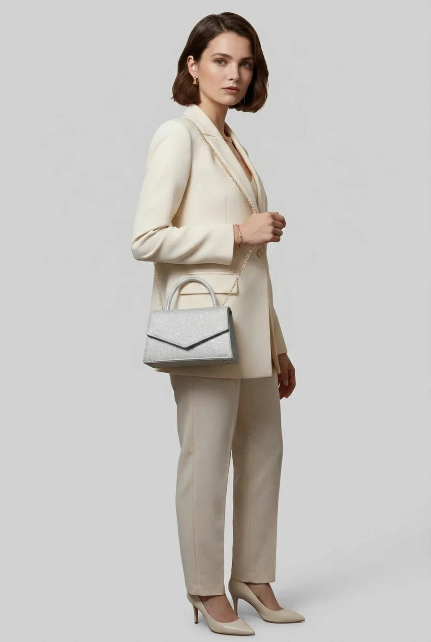 AMALIA | Elegant dames handtasje met diamantpatroon