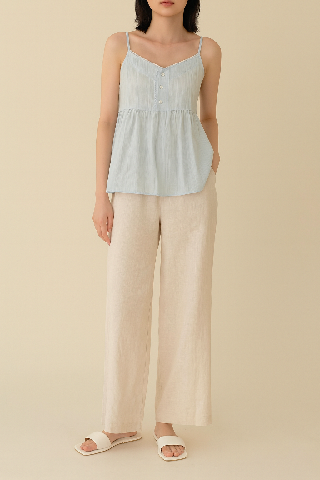 SANDRINE | Volant Top