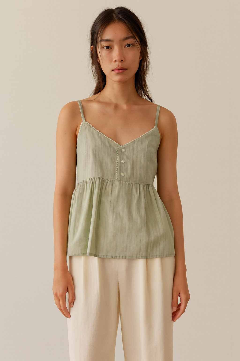 SANDRINE | Volant Top