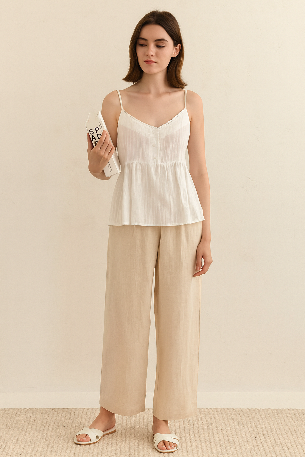 SANDRINE | Volant Top